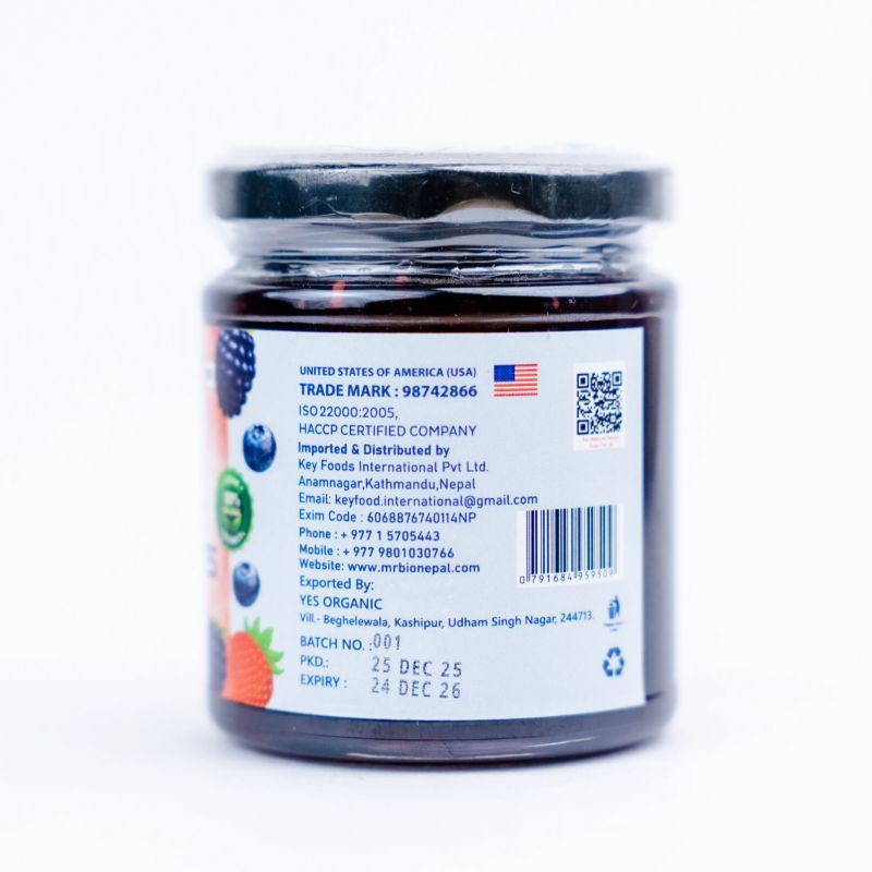 Organic Mix Berries Jam(Mr. bio)