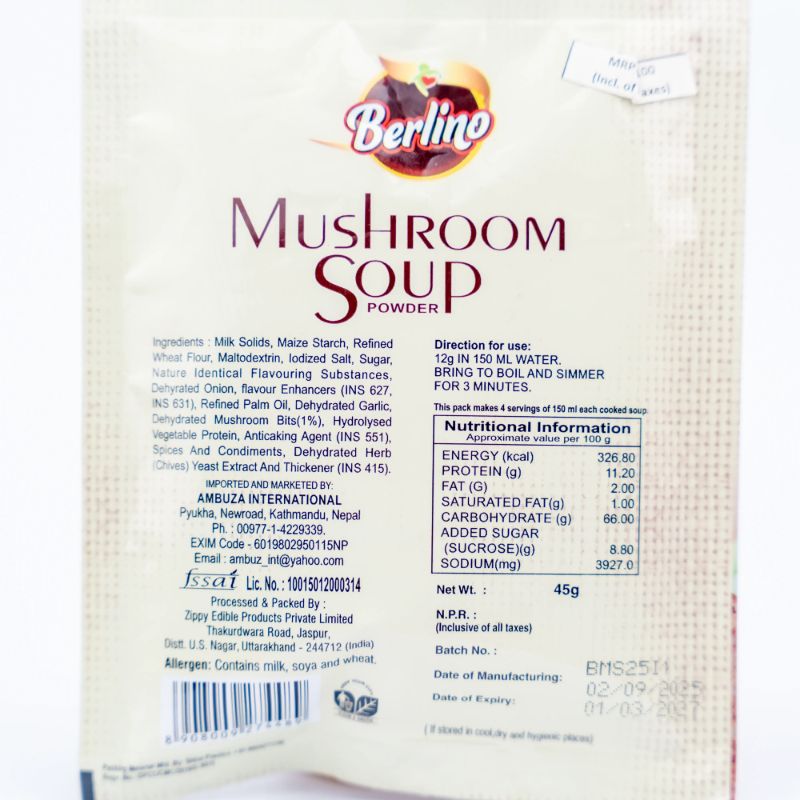 Mushroom soup