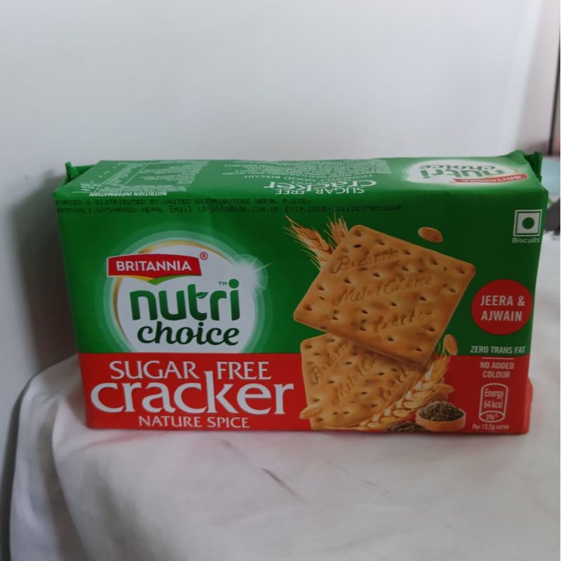 Sugar free cracker