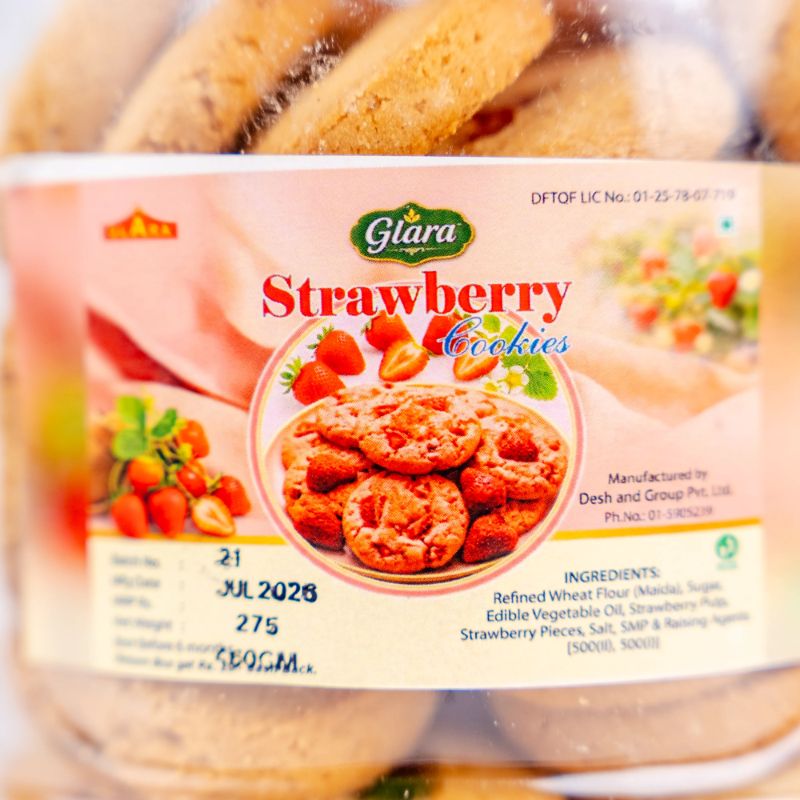 Strawberry Cookies