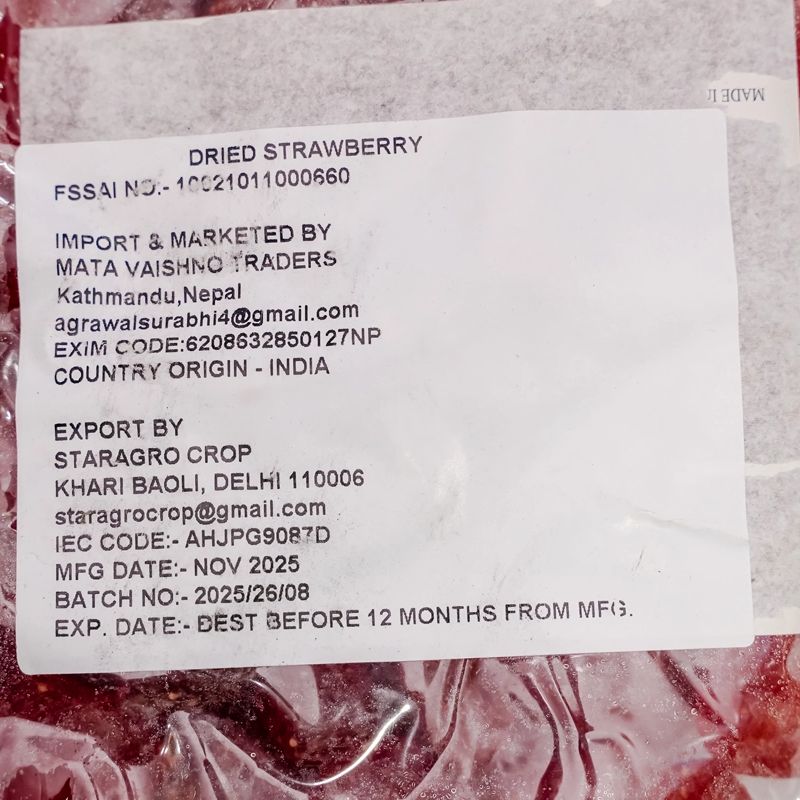 Dried strawberry(1kg)