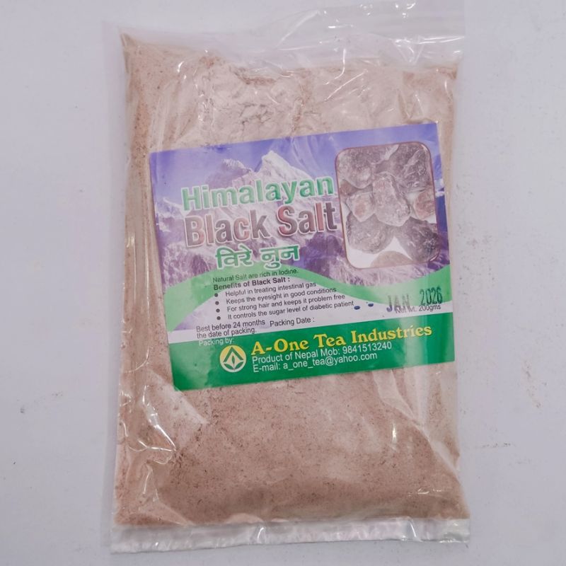 Himalayan Black Salt (200gm)