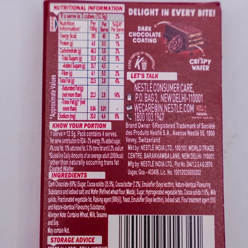 Kitkat Dark Delight (1pcs)