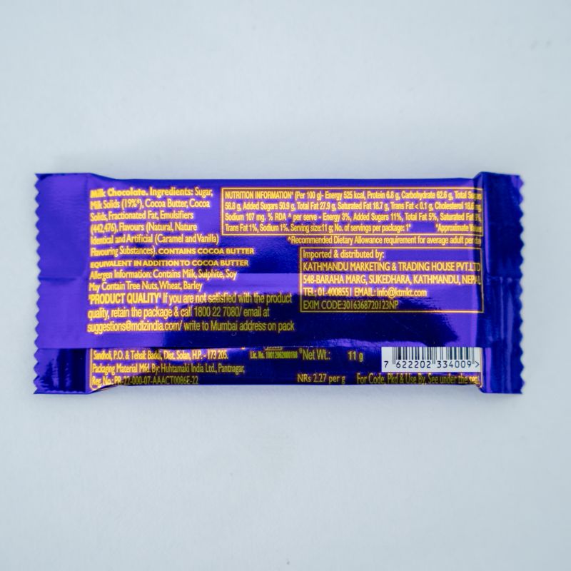 Dairy milk Rs 25